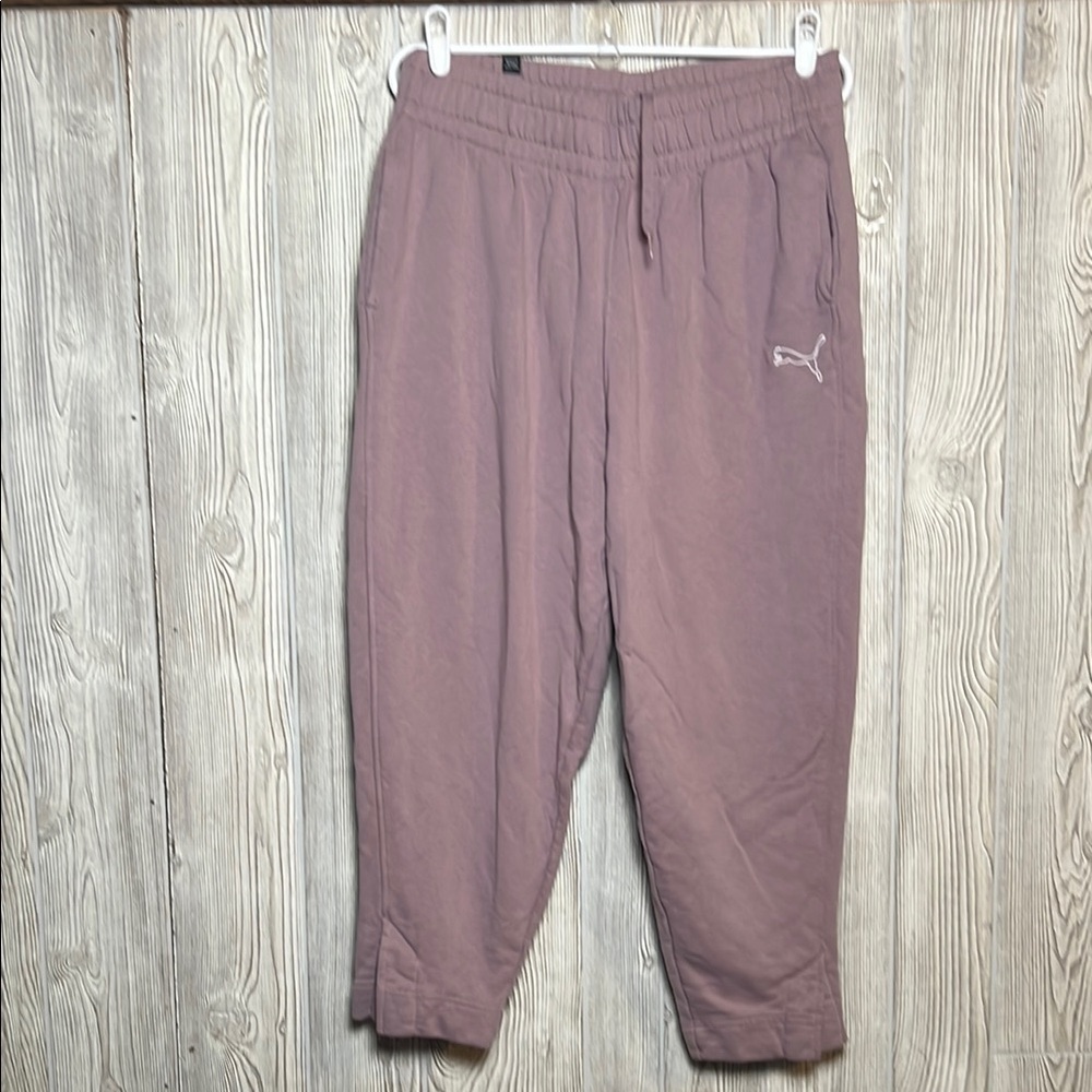Puma Women's Track Jogger Pants Purple Large